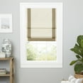 thumbnail image 1 of Exclusive Home Frontera 100% Blackout Roman Shade, 23"x64", Natural/Taupe, 1 of 3