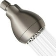 thumbnail image 1 of Exclusive Home Goods High Pressure Shower Head with Shower Arm, 2.5 GPM Brushed Nickel, 1 of 9