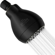 Exclusive Home Goods High Pressure Shower Head with Shower Arm, 2.5 GPM Oil Rubbed Bronze