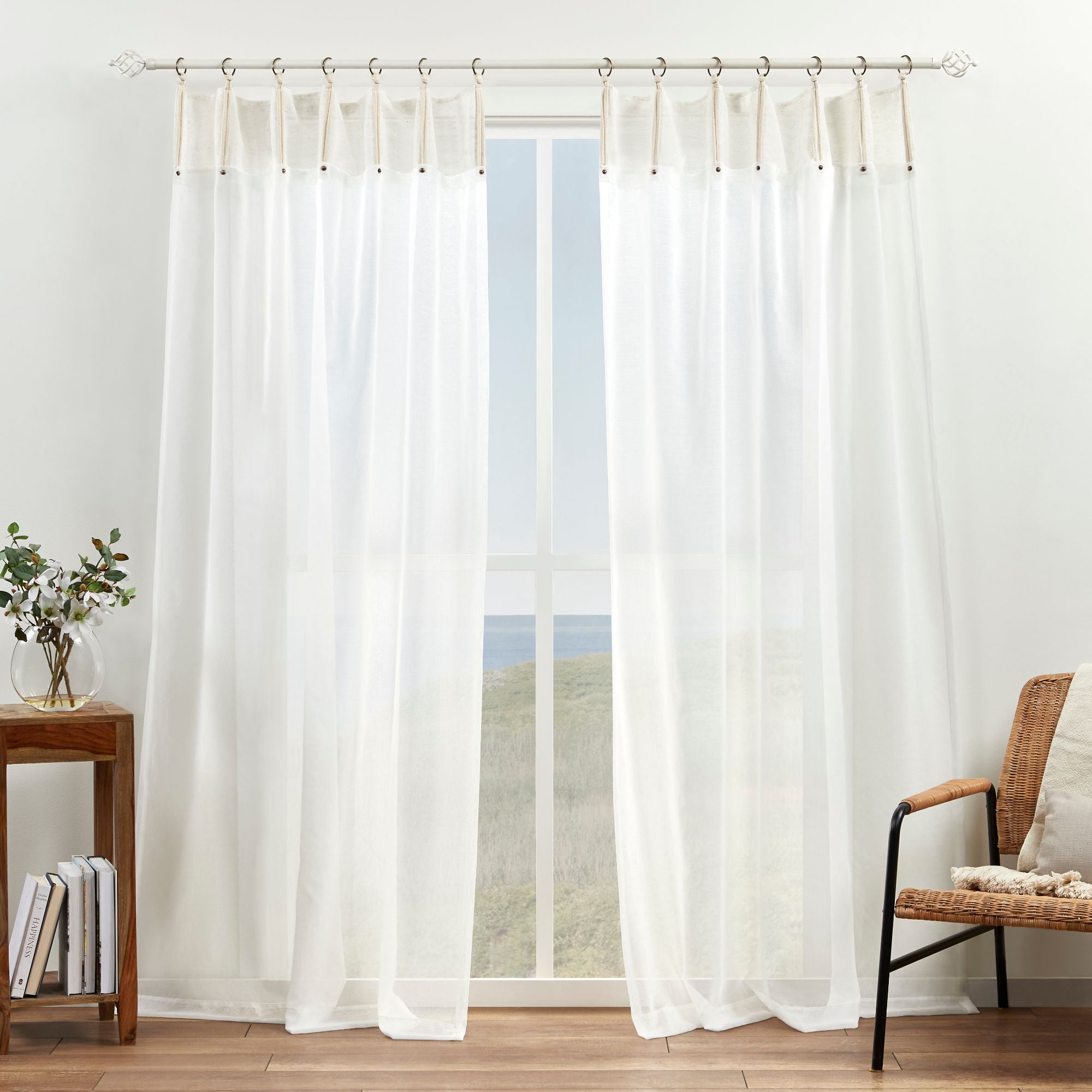 Bronze online voile curtains
