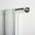 thumbnail image 1 of Exclusive Home Hyde Wrap Around Curtain Rod, Gunmetal, Adjustable 66"-120", 1 of 6