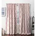 thumbnail image 1 of Exclusive Home Ironwork Sateen Woven Blackout Hidden Tab Top Curtain Panel Pair, 1 of 7