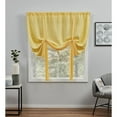 thumbnail image 1 of Exclusive Home Loha Indoor Light Filtering Rod Pocket Tie Up Roman Window Shades, 54"x63", Sunbath, 1 of 6