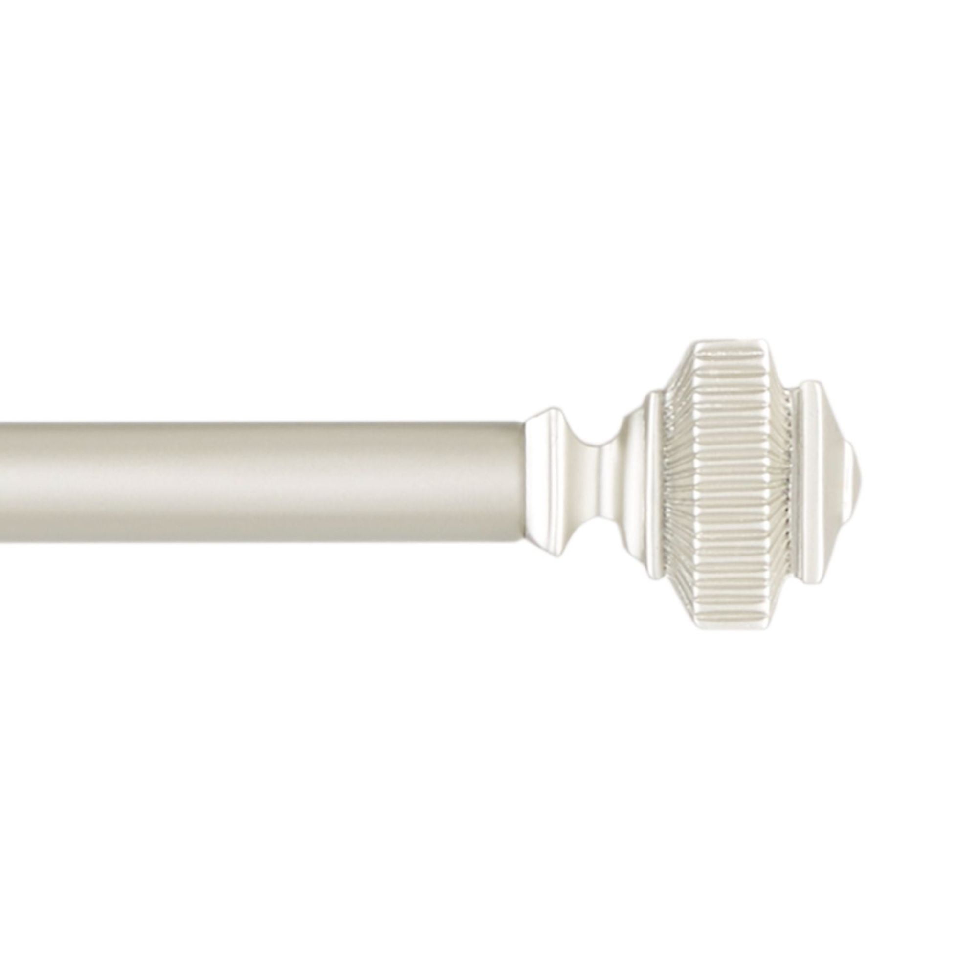 Amalgamated Textiles Adjustable Single Curtain Rod