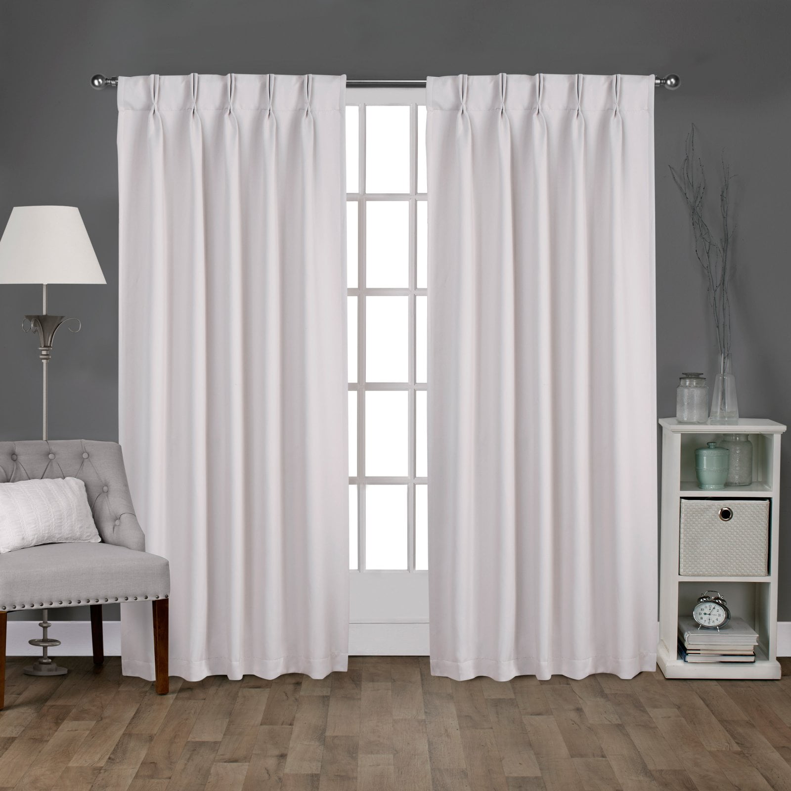 Exclusive Home Curtains Sateen Twill Woven Room Darkening