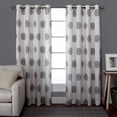 thumbnail image 1 of Exclusive Home Sedgewick Linen Blend Window Curtain Panel Pair with Grommet Top, 1 of 4