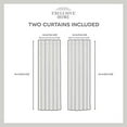 thumbnail image 1 of Exclusive Home Velvet Heavyweight Light Filtering Hidden Tab Top Curtain Panel Pair, 52"x84", Grey, 1 of 7