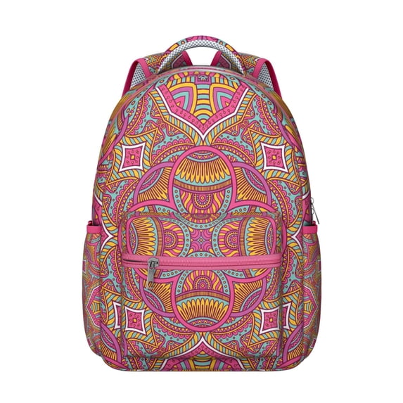 Exclusive Mantra Art Backpack - Rare Print School Bag, Hard-to-Find Bookbag Gift for Trendsetters