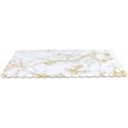thumbnail image 1 of Exclusive Marble-Colored Scalloped Cake Log Board, 1 of 3