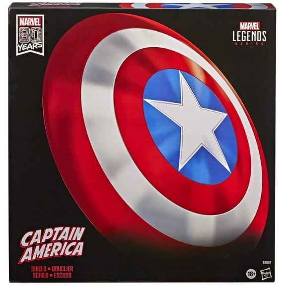 Marvel Exclusive Legends Gear Classic Comic Captain America Shield Prop Replica