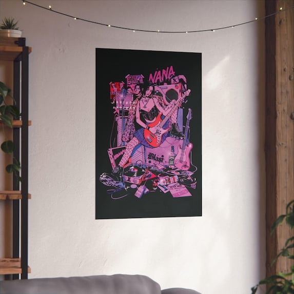 Exclusive Nana Matte Vertical Poster, Unframed Paper Poster 8x10in