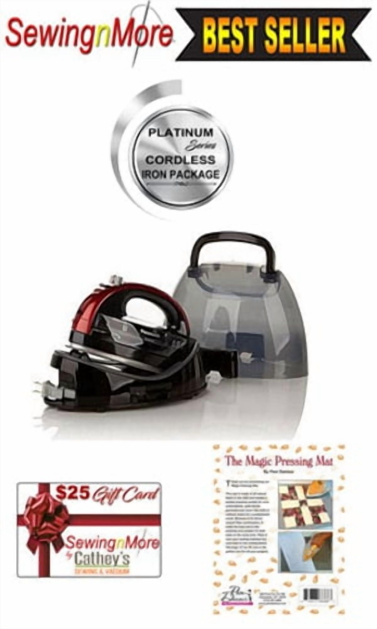 Exclusive Platinum Series Panasonic NIWL602R Metallic Red Iron Package