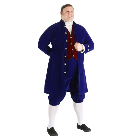 Exclusive Plus Size Men's Thomas Jefferson Costume