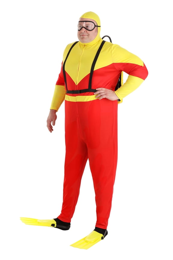 Exclusive Plus Size Sunny Scuba Diver Costume