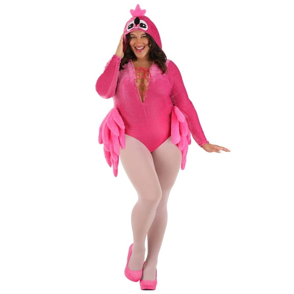 Exclusive Plus Size Women's Feisty Flamingo Costume