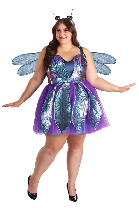 Exclusive Plus Size Women's Wild Wings Dragonfly Costume