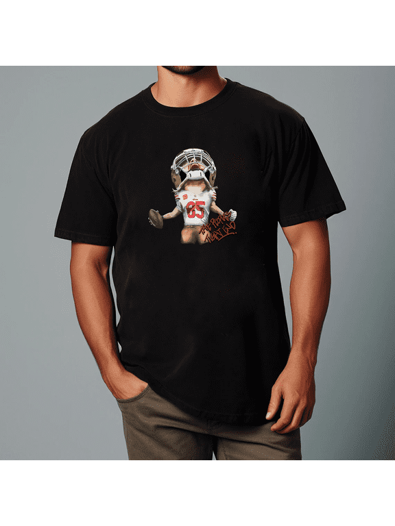 Exclusive SF 49ers George Kittle Football Youth Kids Fan Unisex T-shirt, for men & women, up to size 5XL
