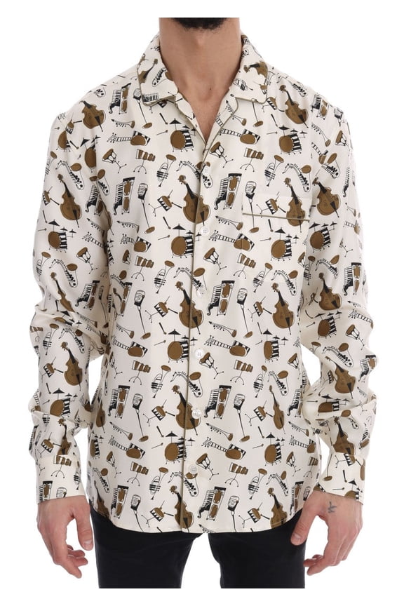 Exclusive Silk Casual Men's Shirt - JAZZ Motive