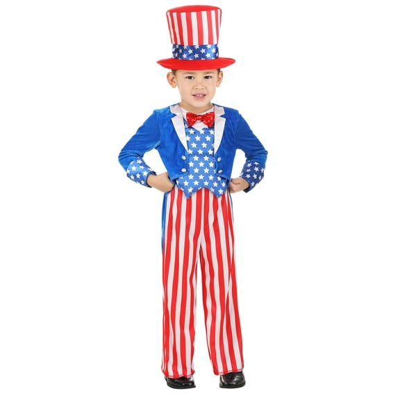 Exclusive Toddler Uncle Sam Costume