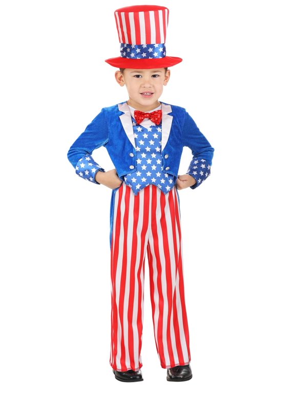 Exclusive Toddler Uncle Sam Costume