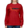 thumbnail image 1 of Exclusive W Chain Pattern Sweatshirt Women -Image by Shutterstock, Female Medium, 1 of 4