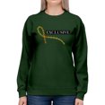 thumbnail image 1 of Exclusive W Chain Pattern Sweatshirt Women -Image by Shutterstock, Female XX-Large, 1 of 4