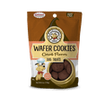 Exclusively Dog Cookies Carob Flavor Wafer Cookies Dog Treats, 8 oz