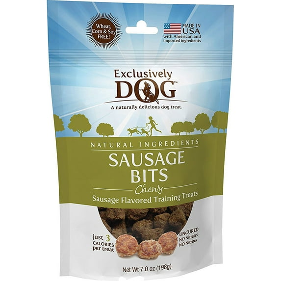 Exclusively Dog Cookies Sausage Bits