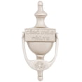 thumbnail image 1 of Exclusively Irish Cead Mile Failte - Pewter Shamrock Door Knocker, 1 of 2