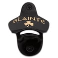 thumbnail image 1 of Exclusively Irish Slainte Shamrock Bottle Opener-Black Brass 3.5″x2.5″, 1 of 1
