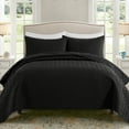 Exclusivo Mezcla 3Piece Queen Quilt Set, UltraSoft with Weave Pattern