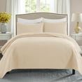 Exclusivo Mezcla Queen Size Quilt Set, 3Piece Lightweight Bedspreads