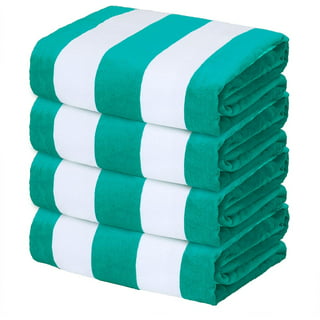 Cotton Craft Oversized XXL Beach Towel - 7 Foot Extra Large Big & Tall Huge Beach Blanket Towel - 100% Cotton Jacquard Velour - Plush Super Soft
