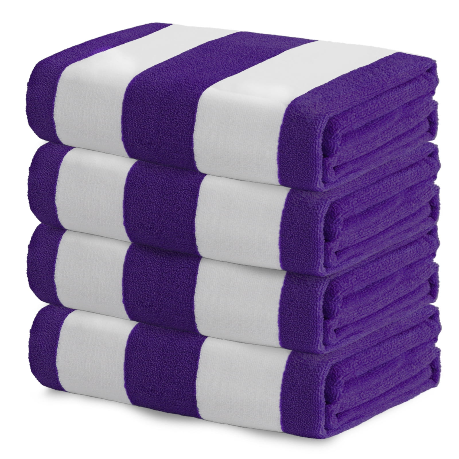 Exclusivo Mezcla 4-Pack Microfiber Beach Towels, Quick Dry