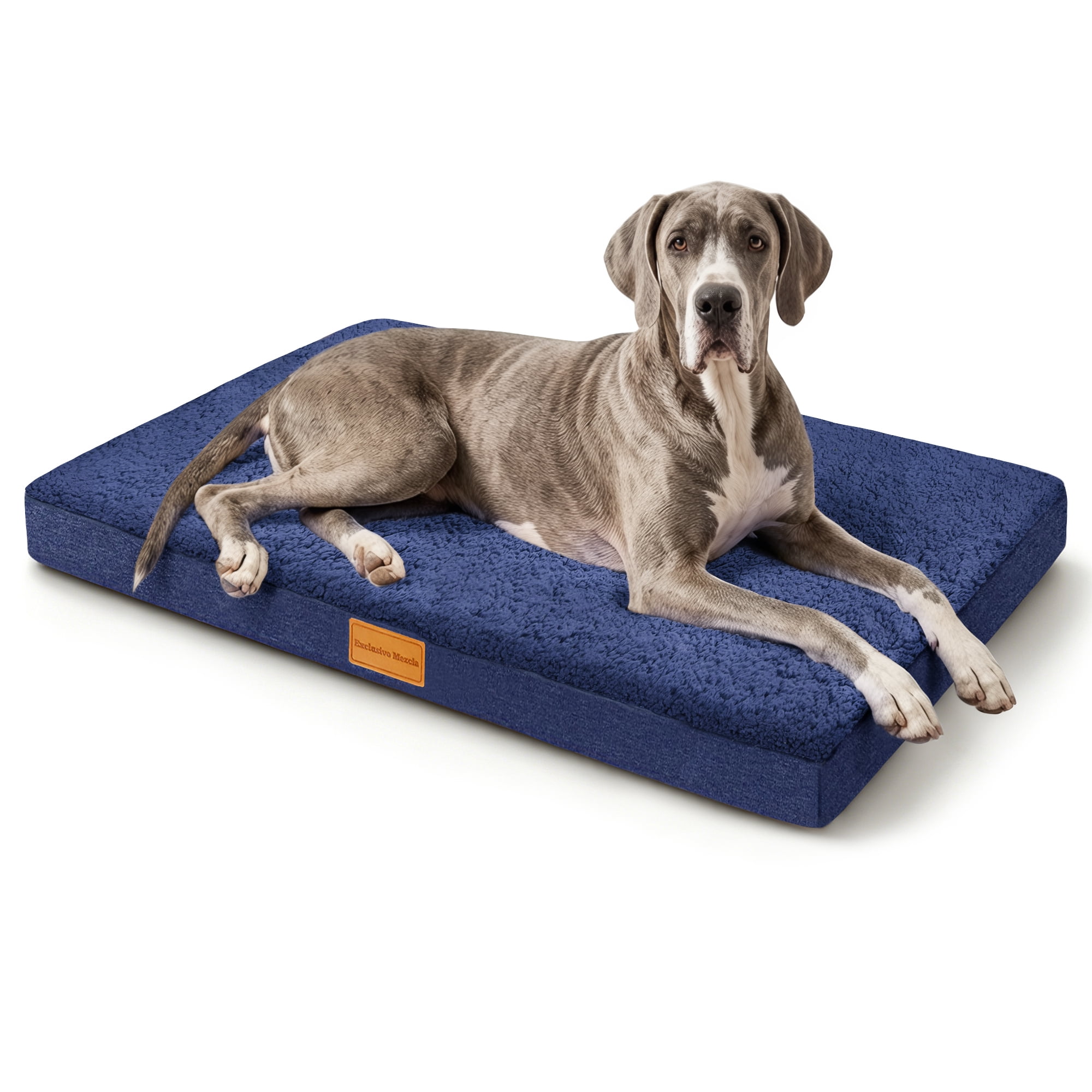 Exclusivo Mezcla Large Dog Bed 48x30 Orthopedic Waterproof