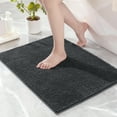 thumbnail image 1 of Exclusivo Mezcla Bathroom Rugs Mat 17x24, Extra Soft Absorbent Chenille Bath Rugs Mat, Quick Dry, Machine Washable Bath Mats for Bathroom Floor, Shower, Home Decor, Grey, 1 of 10