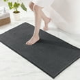 thumbnail image 1 of Exclusivo Mezcla Bathroom Rugs Mat 24x47, Extra Soft Absorbent Chenille Bath Rugs Mat, Quick Dry, Machine Washable Bath Mats for Bathroom Floor, Shower, Home Decor, Grey, 1 of 10