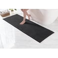 thumbnail image 1 of Exclusivo Mezcla Bathroom Rugs Mat 24x70, Extra Soft Absorbent Chenille Bath Rugs Mat, Quick Dry, Machine Washable Bath Mats for Bathroom Floor, Shower, Home Decor, Black, 1 of 10