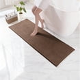 thumbnail image 1 of Exclusivo Mezcla Bathroom Rugs Mat 24x70, Extra Soft Absorbent Chenille Bath Rugs Mat, Quick Dry, Machine Washable Bath Mats for Bathroom Floor, Shower, Home Decor, Coffee, 1 of 10