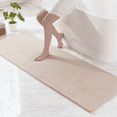 thumbnail image 1 of Exclusivo Mezcla Bathroom Rugs Mat 24x70, Extra Soft Absorbent Chenille Bath Rugs Mat, Quick Dry, Machine Washable Bath Mats for Bathroom Floor, Shower, Home Decor, Camel, 1 of 9