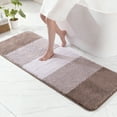 thumbnail image 1 of Exclusivo Mezcla Bathroom Rugs Mat 24x70, Extra Soft Non Slip Absorbent Water Microfiber Bath Rugs, Machine Washable Quick Dry Bath Mats for Bathroom Floor, Shower, Home Decor, Gradient Coffee, 1 of 8