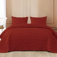 Exclusivo Mezcla Reversible Bedspread King Size, Lightweight Coverlet