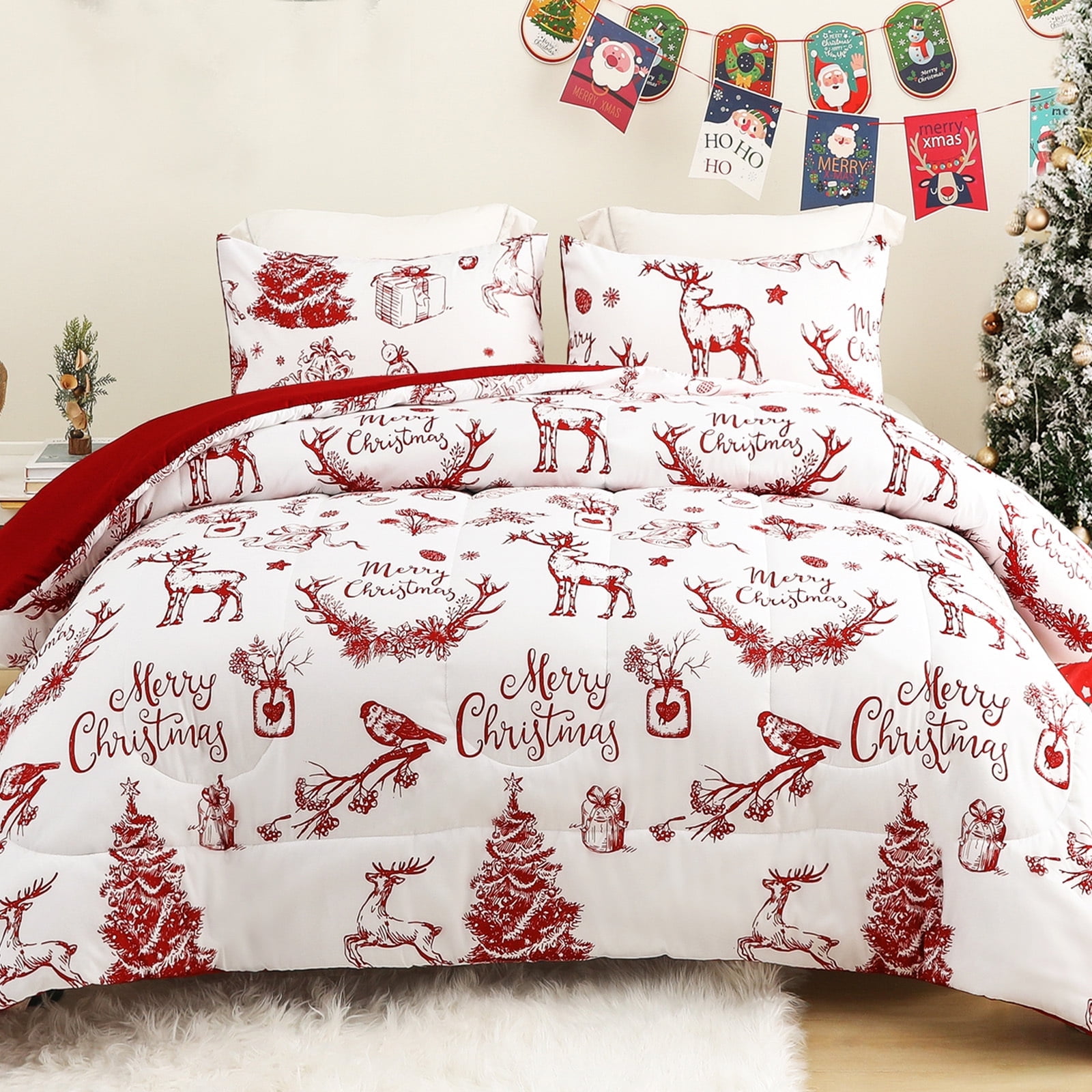 Christmas King Size Beddingnull