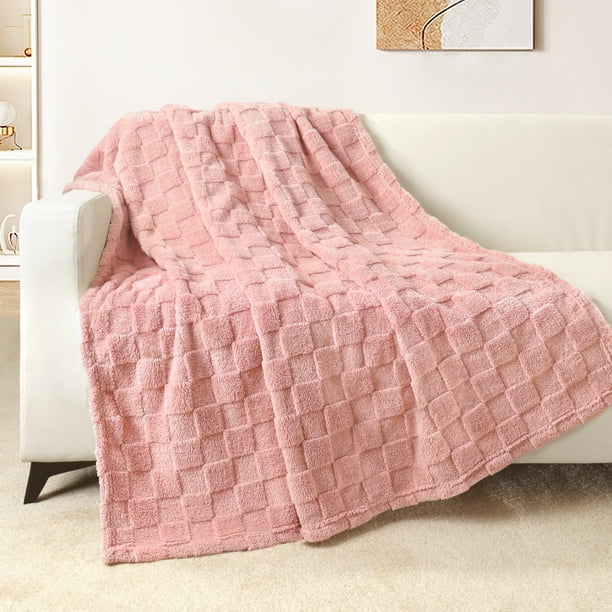 Exclusivo Mezcla Fleece Throw Blanket fo…