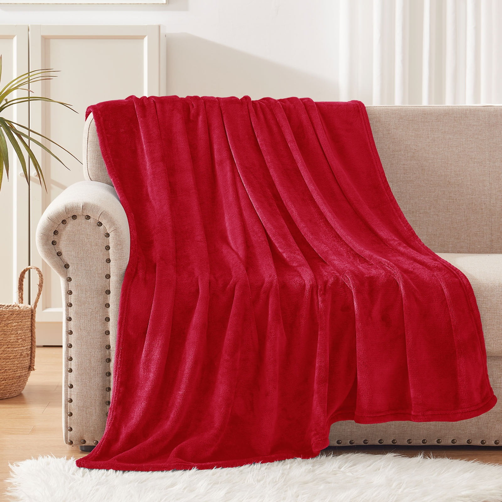 Red Swift Colourful Black Ultra-Soft Micro Fleece Blanket 50