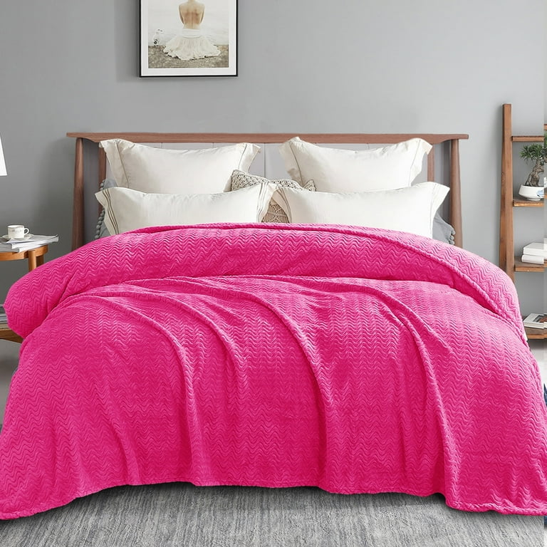 Pink king blanket hotsell