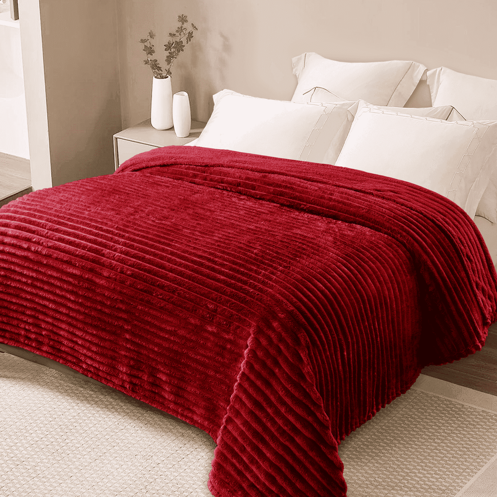 Queen Flannel Fleece Blanket main image 0