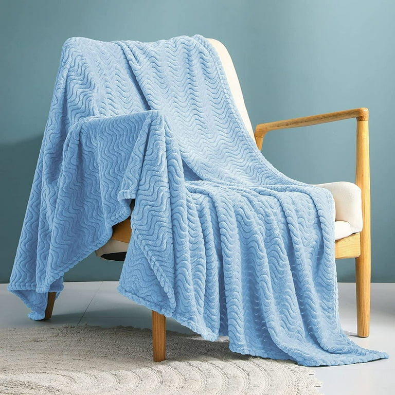 Baby blue blanket throw shop