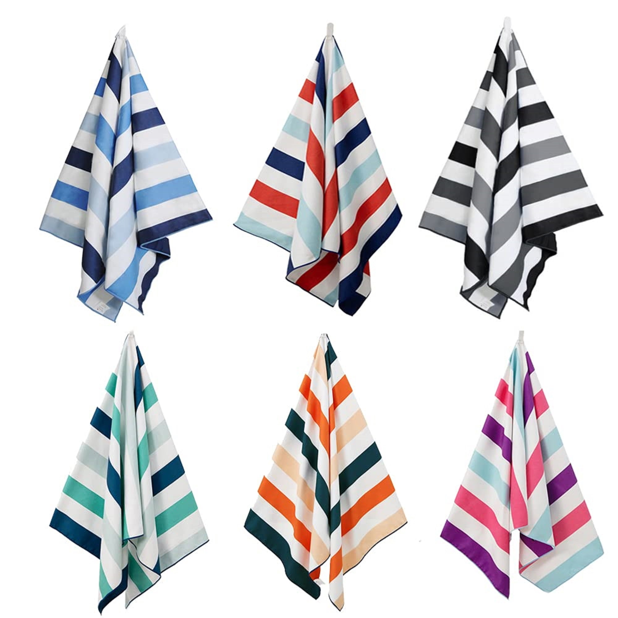 Exclusivo Mezcla Microfiber Quick Dry Beach Towel Set, Oversized Sand