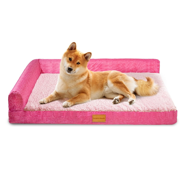 Pink dog beds for medium dogs hot sale